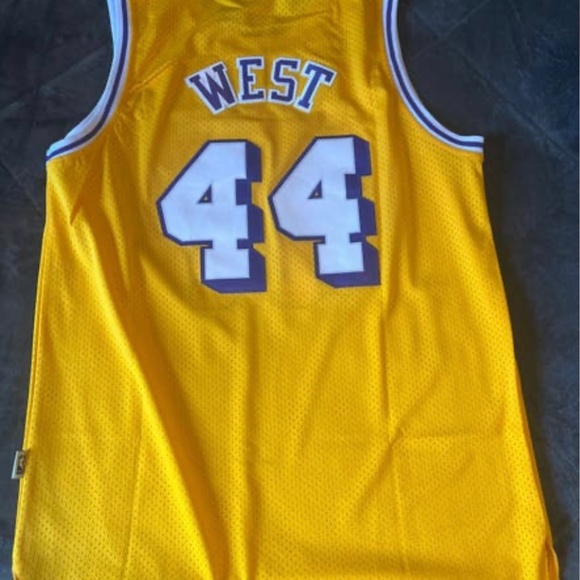 Jerry West Lakers jersey men’s large - Picture 3 of 5